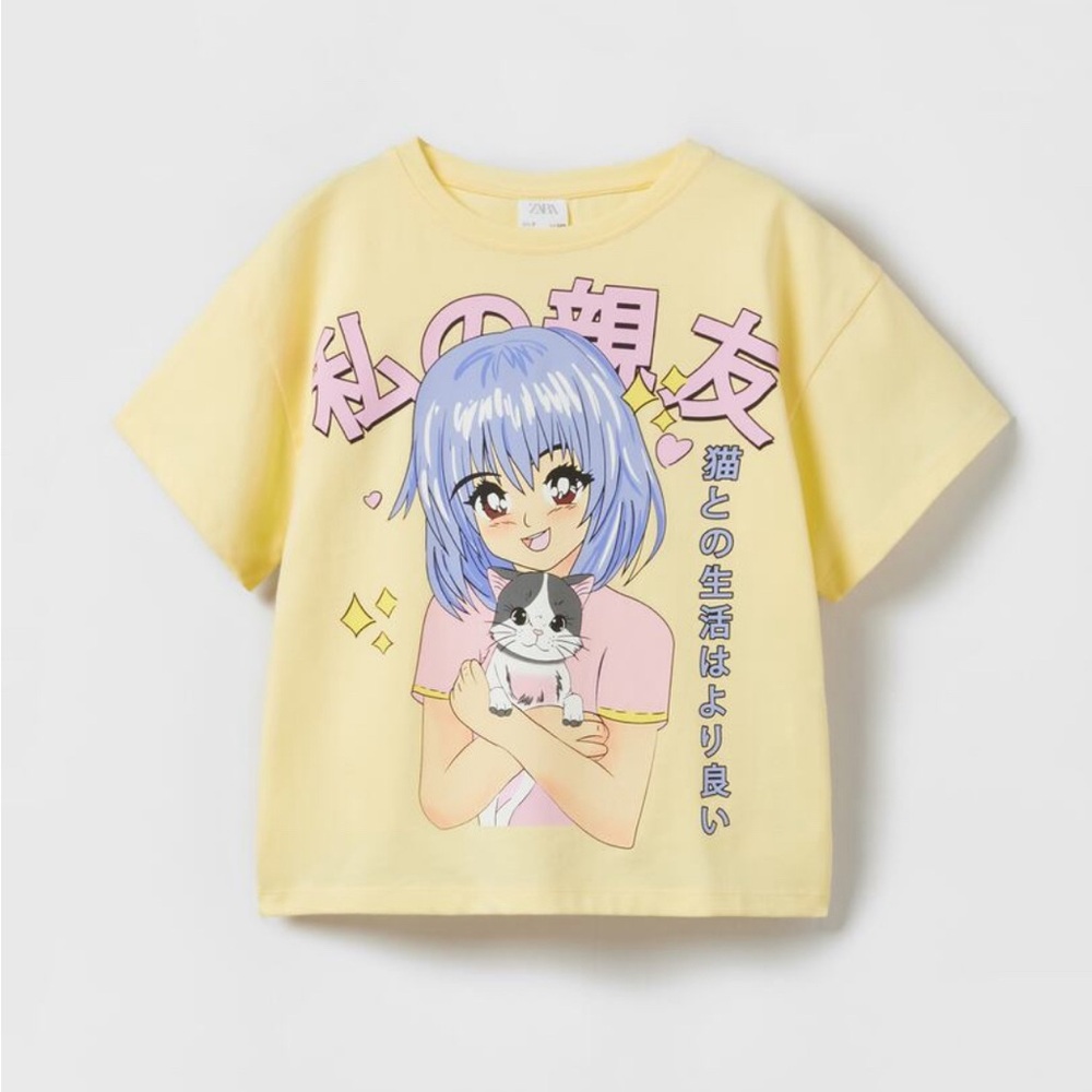 Girls anime tshirt